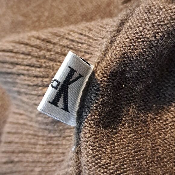 ShanaK Shawl Brown Ruffled Women's Wrap Ruffled Oversized Sweater Wrap One Size - Picture 6 of 7